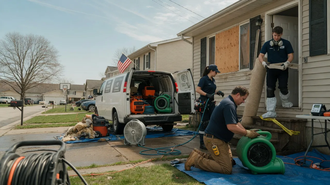 Water Damage Restoration in Garden City, TX near me